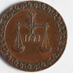 Monnaie 1 Pysa Bargash Ibn Sa'id Zanzibar Tanzanie