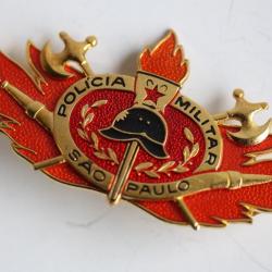 Insigne police São Paulo Brésil Policia Militar