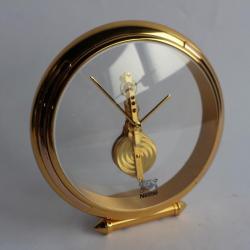JAEGER LeCOULTRE Pendulette squelette Baguette 8 jours