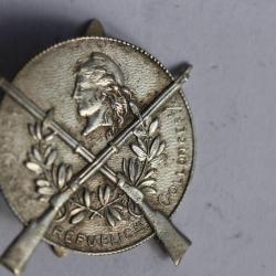 Insigne argent jeunesse républicaine Collonges-sous-Salève