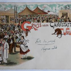 Carte postale Allemagne Gruss vom Cannstatter Volksfest