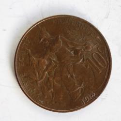 Monnaie 10 centimes Dupuis 1914