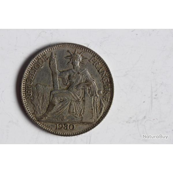 Pice de monnaie 20 cent Indochine franaise 1930