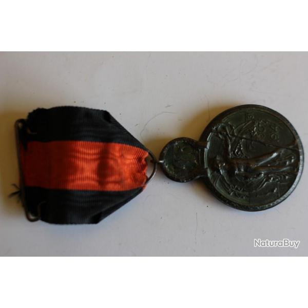 Mdaille de l'Yser Belgique Guerre 1914-1918