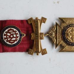 Décoration The Royal Antediluvian Order of Buffaloes Francs-maçons
