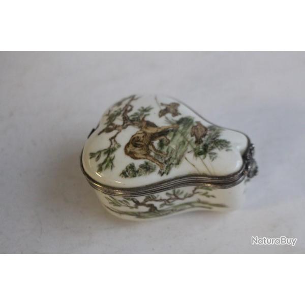 Bote en porcelaine Chasse