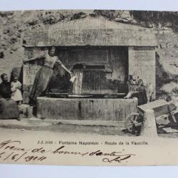 Carte postale France Fontaine Napoléon Route de la Faucille