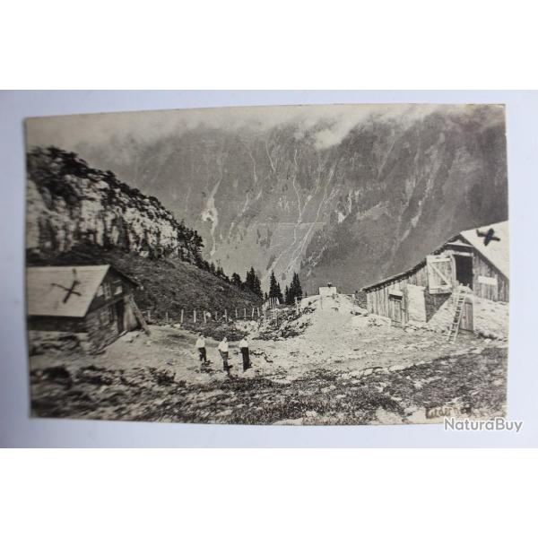 Carte postale Liedernenalp Clubhtte Section Mythen Club alpin Suisse