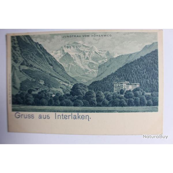 Carte postale Suisse Interlaken