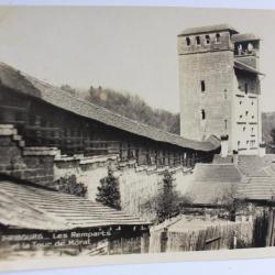 Carte postale Suisse Fribourg Remparts tour Morat