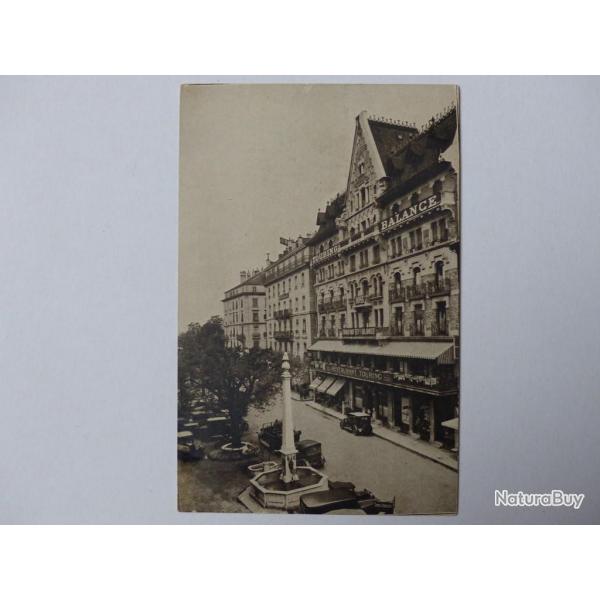 CPA Suisse - Genve Hotel Touring et Balance, Place Longemalle