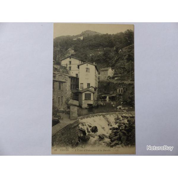 CPA France - Puy-de-Dme 63 - Thiers L'Usine d'Entraigues et la Durolle