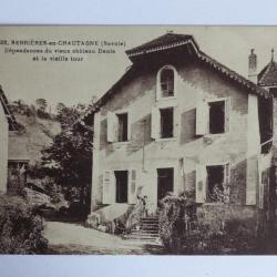 CPA France Savoie Serrières-en-Chautagne Château Denis vieille tour