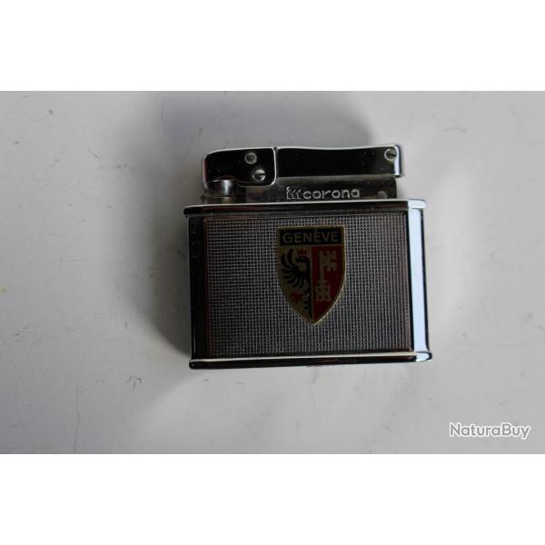 Briquet Essence CORONA Genve Tabac Objets du fumeur