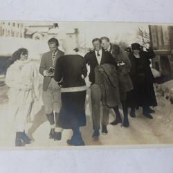 CPA l'hiver a Saint-Moritz
