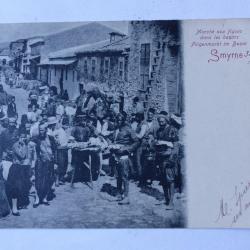 CPA Marché aux figues Smyrne Turquie