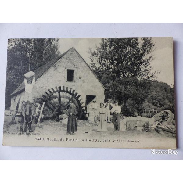 CPA Moulin du pont  La Dauge Guret Creuse
