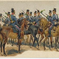 CPA militaire illustrée - Militaria
