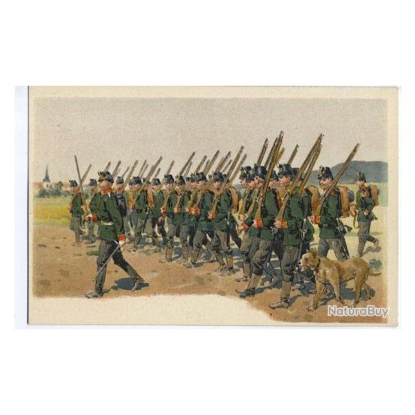 CPA militaire illustre - Militaria