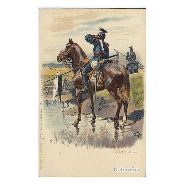 CPA militaire illustre - Militaria - Vedette Culan