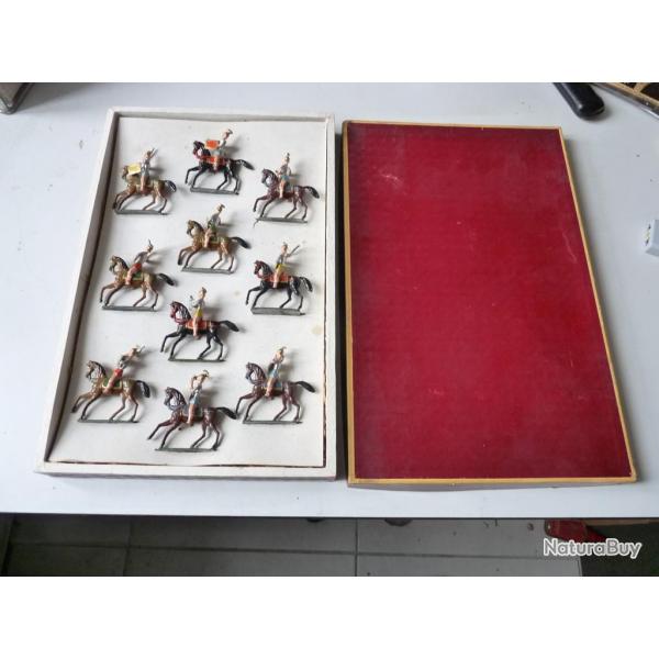 Boite de cavaliers Romains en plomb