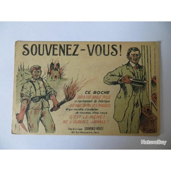 CPA Souvenez - Vous Militaria