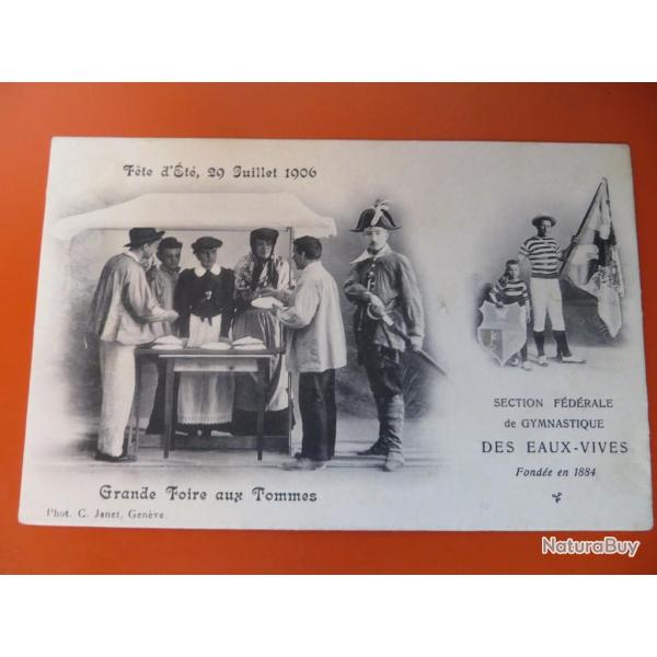 CPA Fte d't 29 Juillet 1906 Genve