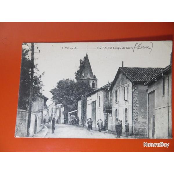 CPA 51 Somme-Suippe Rue Gnral Langle de Carry
