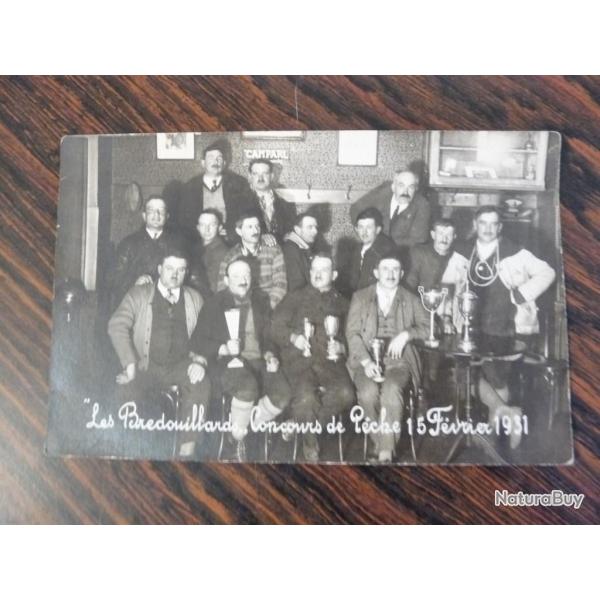 CPA Les Bredouillards. Concours de Pche 1931.