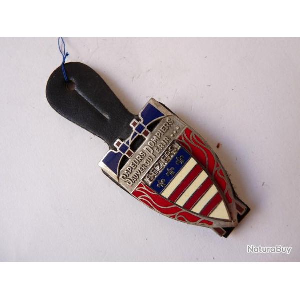Insigne Pompier Bziers