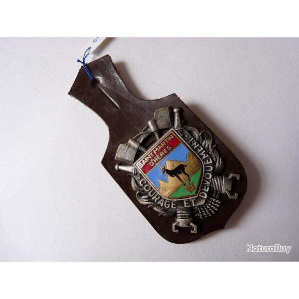 Insigne Pompier Saint Martin D'Heres