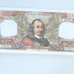 Billet 100 Francs CORNEILLE F.2-1-1976.F. W.910 83901
