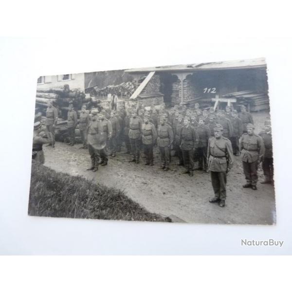 Carte photo Suisse Militaria Zurich Carte Postale