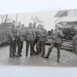 Carte photo Suisse Militaria Zurich Carte Postale