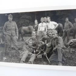 Carte photo Suisse Militaria Zurich Carte Postale