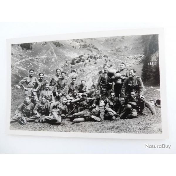Carte photo Suisse Militaria Zurich Carte Postale