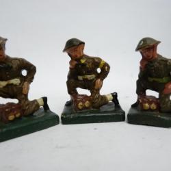 Soldat DURSO Téléphone Militaire Jouet Militaria (x3)