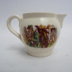 Pot à crème Faïence Chasse