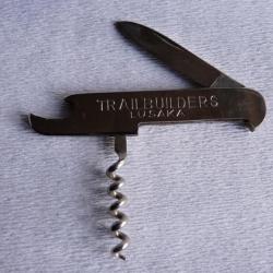 Tire-bouchon Publicité TRAILBUILDERS Lusaka Couteau