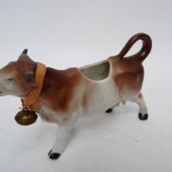 Pot a crème porcelaine vache Art de la table