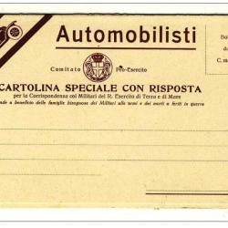 CP Italia correspondance Militaire Automobilisti Comitato
