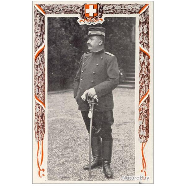CPA Clbrit Gnral WILLE Suisse Guerre 1914-18