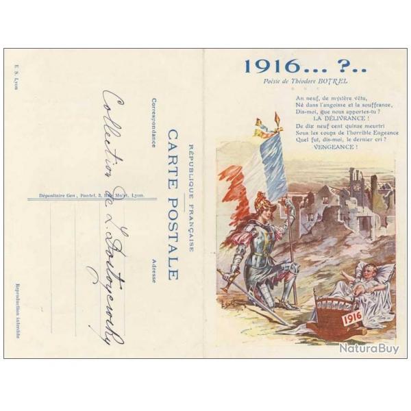 CP illustre BOTREL Thodore Guerre 1914-18