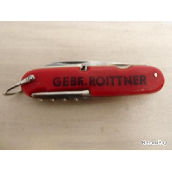 Couteau Tire-bouchon multifonctions Publicit GEBR. ROITTNER