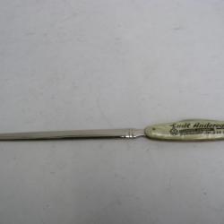 Couteau Ouvre lettre Publicité Emil Anderegg Garage Auto WW Canif
