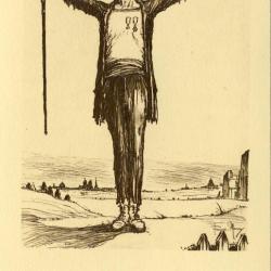 CPA illustrée François MERCEY Guerre Mort vivant Patrie Satire RARE