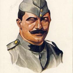 CPA illustrée Emil NAFER Serie Schweizer militärtypen Suisses Guerre 1914-18 N°231