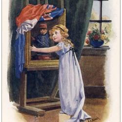 CPA illustrée NASH A.A. Séries TWO NINE THREE N° 294 Humour Angleterre Guerre