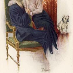 CPA illustrée Couple amoureux guerre The Spoils of war