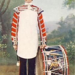 CPA MILITARIA illustrateur Oilette Grenadier Guards Bass drummer